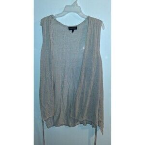 Lane Bryant Tan Vest Sz 22/24